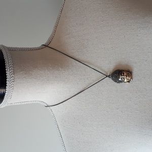 Buddha crystal necklace